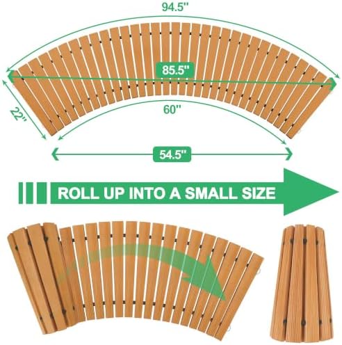 RELIANCER 7' Wooden Garden Pathway - Image 2