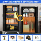 GAIOUS 61" Tall Metal Storage Cabinet - Image 5