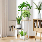 4 Tier Plant Stand Indoor Corner Tall Shelf - Image 5