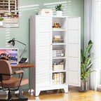 Letaya 71" H Metal Storage Cabinet - Image 5