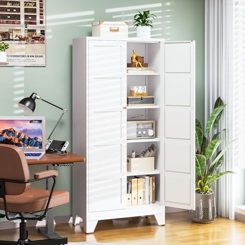 Letaya 72" H Metal Storage Cabinet - Image 5