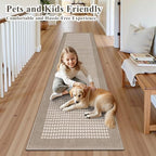 Ileading Hallway Runner Rug 2'x10' Heavy-Duty Durable Entryway Floor Mat - Image 2