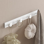 Coat Rack, Heavy Duty Stainless Steel 4 Tri Coat Hook Hanger, Wall Mounted - Image 2
