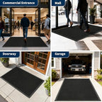 4'X38' Commercial Doormats, Thick Heavy-duty Custom Rubber Door Mat Outside - Image 7