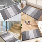 Kitinjoy Indoor Outdoor Door Mat, 71x47 Non-Slip Dirt Trapper Doormats - Image 6