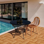 54Pcs Interlocking Deck Tiles, 12x12in Acacia Wood Flooring - Image 7