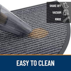 OLANLY Half Circle Front Door Mat 35x23, Waterproof Heavy-Duty Doormat - Image 6