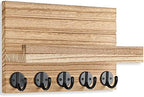 Lwenki Key Holder for Wall, Decorative Key and Mail Holder - Image 2