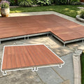 33"x33" Interlocking Decking Tiles, Floating Deck Kit by Unknown