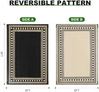 RURALITY Outdoor Rugs 6x9 Waterproof - Image 2