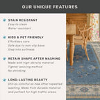 Hazo Haus Boho 2x5 Kitchen Rugs Non Slip - Image 6
