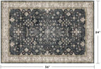 Black Washable 2x3 Entry Rug, Small Rugs - Image 2