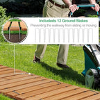 RELIANCER 12' Wooden Garden Pathway - Image 5