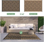GENIMO Outdoor Rug, Waterproof Plastic Rugs - Image 4