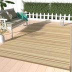 GENIMO Outdoor Rug, Waterproof Plastic Rugs by GENIMO
