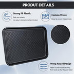 6 Pcs PET Boot Tray Waterproof Shoe Mat Tray - Image 3