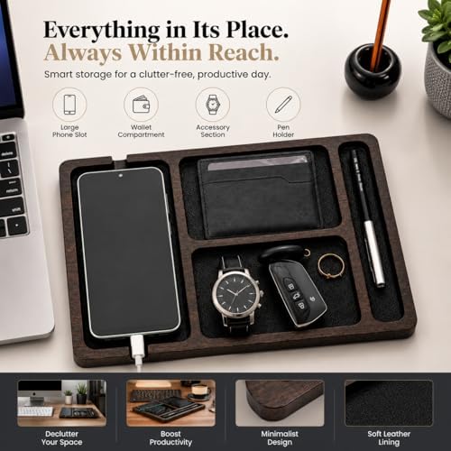 Desk Organizer Tray for Men - Image 2