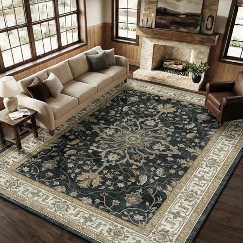RELEANY Washable Area Rug by RELEANY