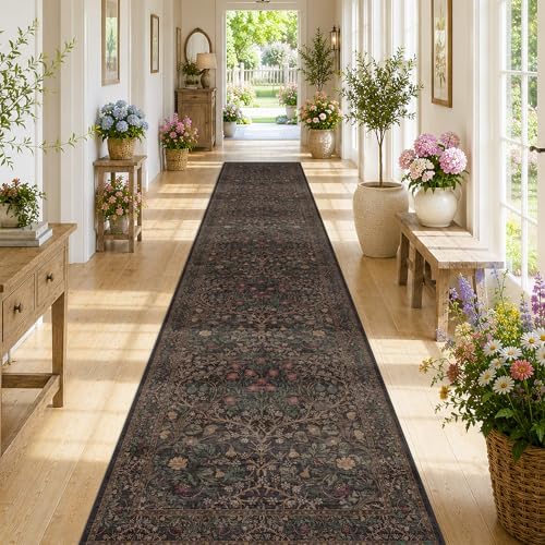 Washable Boho 3x16 Long Runner Rug - Image 3