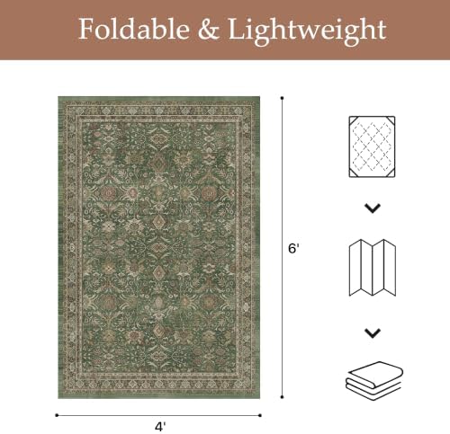 GENIMO Indoor Outdoor Rug, Washable - Image 2