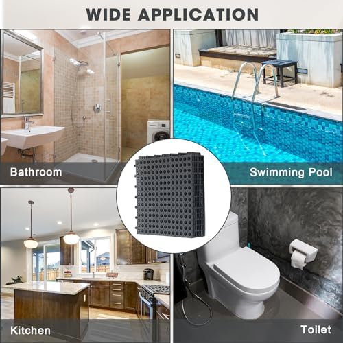 Drydiet 8 Pack Drainage Tiles Modular Interlocking Floor Tiles - Image 5