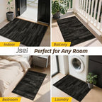 JSEI Dirt Trapper Door Mat 24"x36", Non-Slip Doormat, Dark Gray - Image 3