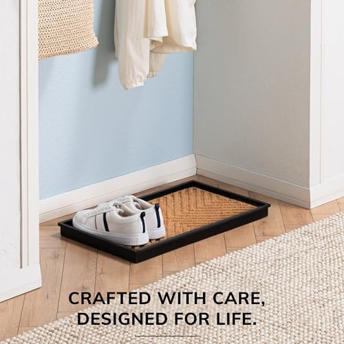 Anji Mountain Heavy Duty Waterproof Rubber Shoe Storage Mat Organizer/Boot - Image 5