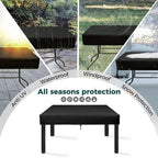 SUNICO Outdoor Table Covers Waterproof Rectangle 63x35x6in - Image 6