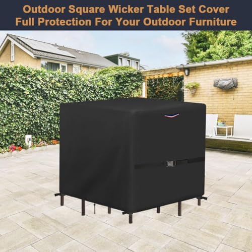 Outdoor Waterproof Dining Table Bar Set Cover - Image 6
