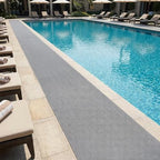 Thick PVC Drainage Floor Mat 2x17FT, Non Slip Flooring Mats Swimming Pool - Image 2