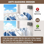 Retractable Clothesline for Indoor & Outdoor Use - Image 3