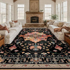 RELEANY Washable Area Rug, Large 10'x12' by RELEANY
