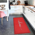 AAZZKANG Red Door Mat Large 48"x18" - Image 5
