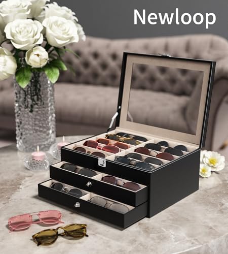 NEWLOOP 10/30 Slots Sunglass Organizer - Image 2