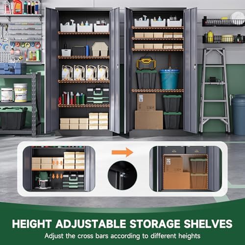 Letaya Metal Garage Storage Cabinets - Image 6