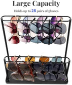 Sunglasses Organizer Glasses Holder Stand - Image 2