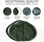 Natural Marble Trinket Tray – 9"x6" Cloud Shaped Decorative Dish - Image 3