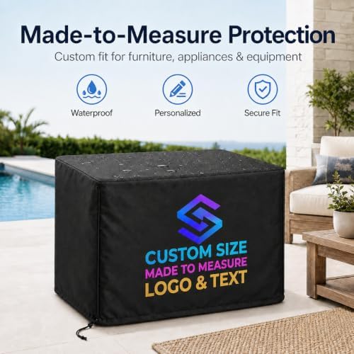 Custom Size Dust Cover Waterproof Made-to-Measure Protective Cover - Image 2
