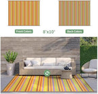 GENIMO Fall Decor Outdoor Rug, Plastic Rugs - Image 5
