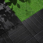 Treela 48 Pcs 12"x12" Plastic Interlocking Deck Tiles and Artificial Grass - Image 6