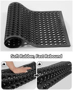 【10mm Extra Thick】36"x60" Heavy Duty Non-Slip Outdoor Rubber Door Mat - Image 6