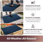 Mibao Front Door Mat Outside Entrance, 61.5" x 36", Heavy Duty Welcome Mat - Image 4