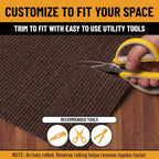Ottomanson 3x5 Indoor Outdoor Door Mat – Non-Slip Waterproof Floor Mat - Image 4