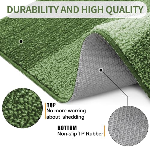 Kitinjoy Indoor Outdoor Door Mat, 70x32 Non-Slip Dirt Trapper Doormats - Image 3