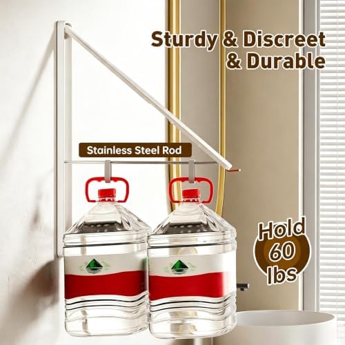 Clothes Drying Rack, Laundry Room Wall Mounted Retractable Clothes Hanger - Image 4