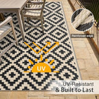 OLANLY Outdoor Rug 5x8 ft Waterproof Reversible Mat - Image 4