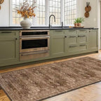 Brown 2x5 Entryway Runner Rugs, Small Runners - Image 6