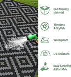 GENIMO Outdoor Rug, Waterproof Plastic Rugs - Image 5