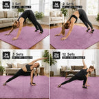 18 Pcs EVA Foam Floor Tiles, Puzzle Exercise Mat Set - Image 6