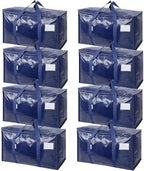 TICONN 8 Pack Extra Large Moving Bags Heavy Duty by TICONN